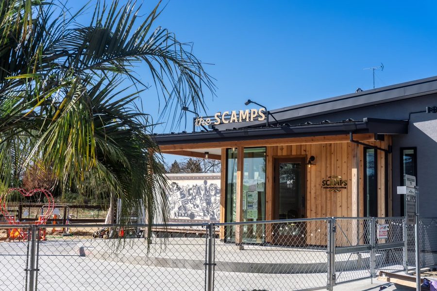 the SCAMPS DOG PARK & COFFEE